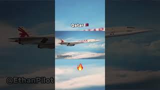 If normal airlines had the Concorde #aviation #concorde #airlines #pilot