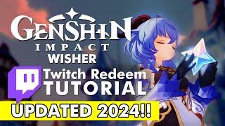 2024 TUTORIAL UPDATE! Genshin Wisher Twitch Redeem #obs #genshin