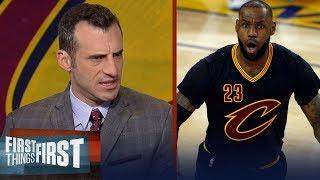 Doug Gottlieb reveals why he's putting Larry Bird and Jordan over LeBron James | FIRST THINGS FIRST