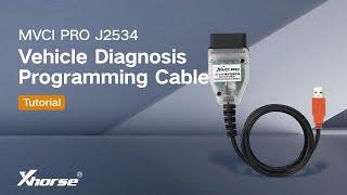 How to Use Xhorse MVCI PRO J2534 Cable- OBDII365