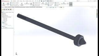 3GIG TECNO SolidWorks Lernübung 3 Drehteile Fasen Abrundungen - Bolzen