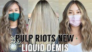 Hair Transformations with Lauryn:  What I think about Pulp Riots new liquid demi line Ep. 2