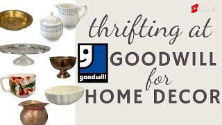 Goodwill Thrifting for Home Decor (treasures found!) #shorts