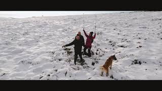 Even If The Sky Is Falling Down - Snow Day - Part 2 | Cinematic 4K Drone Video - Peak District 2021