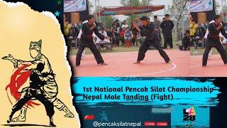 Rajan Vs Ratna 50kg(Class-A)Pencak Silat Final(Tanding)Fight-1st National Championship-Bardiya Nepal