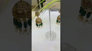 Ad stone Kundan earringsWhtsup for order at 8919844251#kundan#trendingjewellery#tranding#fashion