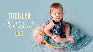 Studio Toddler PHOTOSHOOT - Photographing children BEHIND THE SCENES