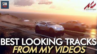 BEST LOOKING TRACKS from MY VIDEOS | Assetto Corsa Realistic Tracks 2022 | Download links!