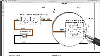 Use the electrical library with the wiring diagram - Understanding Land Rover wiring diagrams