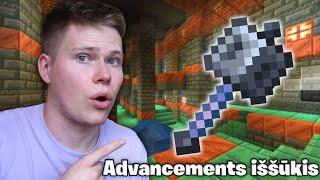 Naujo ginklo beieškant | Minecraft Advancements iššūkis