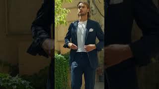 PARIOLO Suit Blue Air Tech - Made In Italy