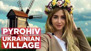 Kyiv Ukraine : Pyrohiv Museum of Folk Architecture and Folkways ( ukrainian village )