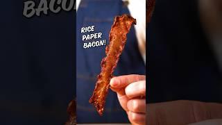 Vegan Bacon made from Rice Paper!