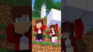 HELP Mikey Climb Mountain - MAIZEN Minecraft Animation #shorts