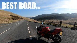 A44 - Is this the best motorcycling road in Wales?