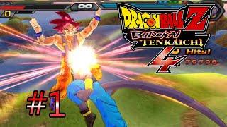 [German] Dragonball Z Budokai Tenkaichi 4 Part 1 Battle of Gods!