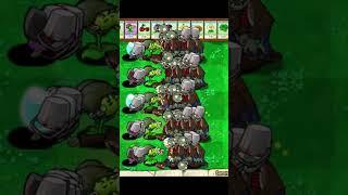Magnet Shroom Team and Gatling Pea Vs Buckethead Zombies Team -Plants Vs.Zombies
