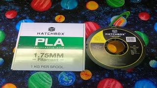 Test and Review of the Hatchbox Yellow and Orange PLA Filament.