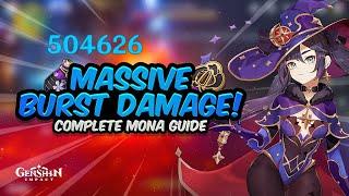 COMPLETE MONA GUIDE! Best Mona Build - Artifacts, Weapons, Teams & Skills Explained | Genshin Impact