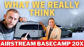 Airstream Basecamp 20x Winter Camping - 4 season trailer