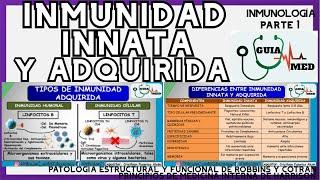 INMUNIDAD INNATA Y ADQUIRIDA INMUNOLOGÍA | GuiaMed