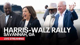 LIVE: Kamala Harris campaign rally in Savannah, Georgia