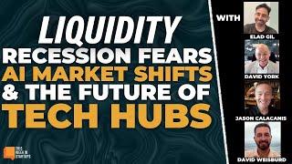 Liquidity: Recession fears, AI market shifts, and the future of tech hubs | E1994