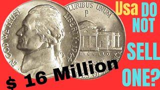 TOP 8 MOST EXPENSIVE USA JEFFERSON NICKELS WORTH A LOT OF MONEY!