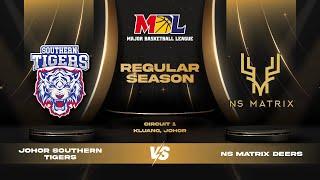 [ENG] MBL Regular Season 2024 | G4 | Johor Southern Tiger VS NS Matrix Deers