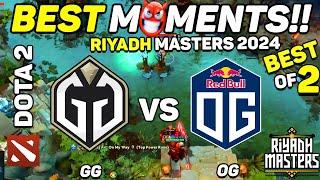 GG vs OG - HIGHLIGHTS - Riyadh Masters 2024 | Dota 2