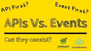 APIs Vs. Events | Can they coexist? | API First or Event First | Tech Primers