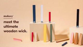 new wooden wick innovation  wood wicked candles meet the ultimate wood wick