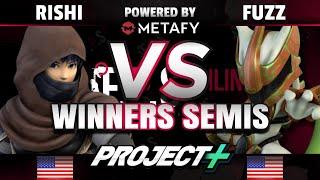 FPS4 Online - Rishi (Marth) vs. GS | Fuzz (Mewtwo) - Project Plus Winners Semis