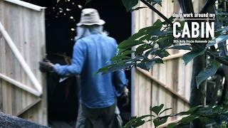 Barn Door Making and Roasting Chestnuts