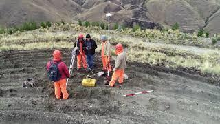 Instalación de punto geodésico y levantamiento topográfico con GNSS deferencial geodésico