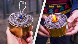 How to make the Great Burner with Pull Pin Firestarter for survival