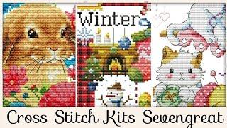 Let's Unbox some Cross Stitch Kits from SevenGreat