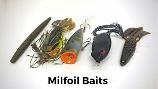 My Go To Milfoil Baits!