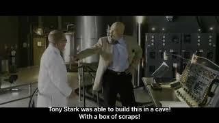 TONY STARK WAS ABLE TO BUILD THIS IN A CAVE WITH A BOX OF SCRAPS