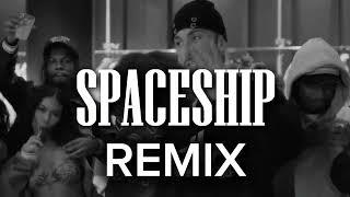 Malik Montana x Rowdy Rebel ft. CHICARAQQ - Spaceship (remix) (prod. naurabeats) #malik #gm2l #remix