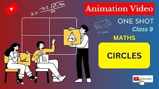 CBSE Class 9 || Maths || Circles || Animation || in English @digitalguruji3147