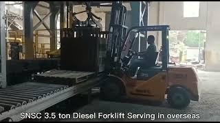 SNSC 3.5ton forklift in Algeria