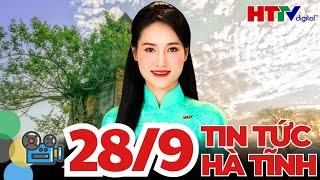 [Trực Tiếp] Thời Sự Trưa Mới Nhất 28/9 | Tin Tức Hà Tĩnh mới nhất 24h qua | Hà Tĩnh TV