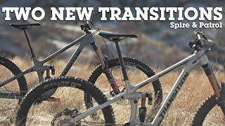 TWO New TRANSITION Bikes! Spire and Patrol