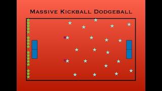 Massive Kickball Dodgeball - Great Large Group Game