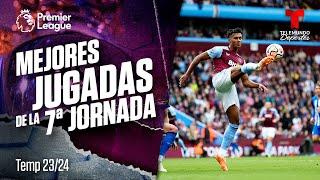 Las mejores jugadas de fantasía de la fecha 7 | Premier League | Telemundo Deportes