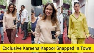 Exclusive Kareena Kapoor Khan Snapped In Town After A Shoot