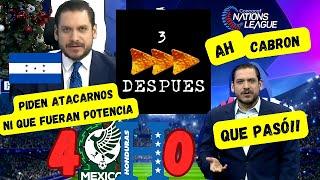 EL TRES DORITOS DESPUÉS!! DE JIMMY R. PERIODISTA! HONDUREÑO MEXICO 4 VS 0 HONDURAS | REACCIÓN