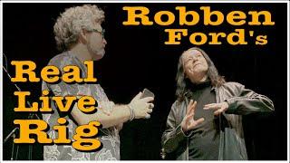 Robben Ford's Real Live Rig and interviewed - EP387