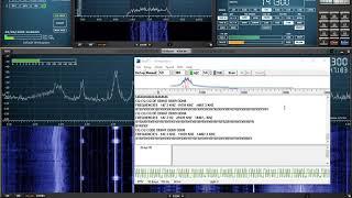 Receiving DDH47 RTTY 147.3 kHz